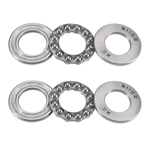Algopix Similar Product 12 - uxcell 15mmx28mmx9mm Single Row Thrust