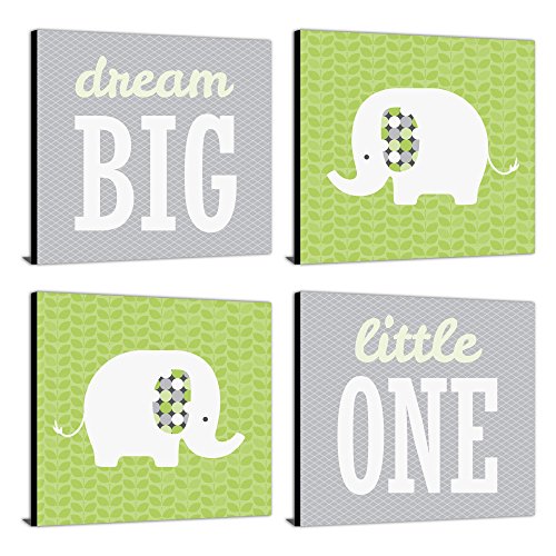 Algopix Similar Product 8 - Baby Elephant  Nursery Decor  11 x