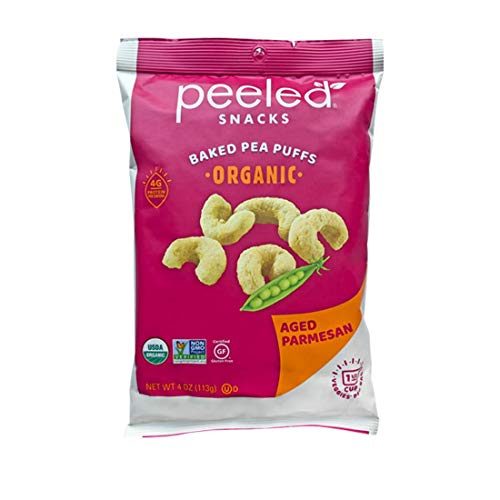 Algopix Similar Product 4 - Peeled Snacks Organic Baked Pea Puffs