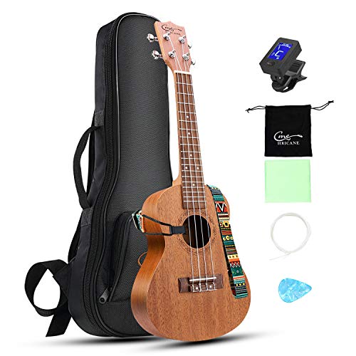 Algopix Similar Product 19 - Ukelele Hricane Concert Ukulele 23inch