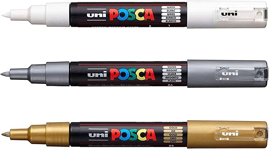 Algopix Similar Product 3 - Posca PC1M Paint Art Marker Pens 