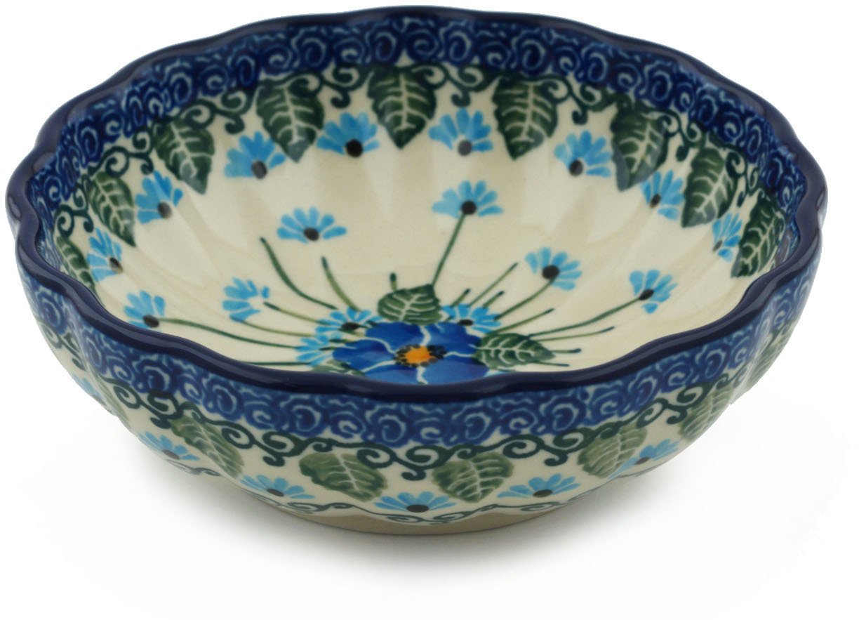 Algopix Similar Product 14 - Authentic Polish Pottery Bowl 5inch