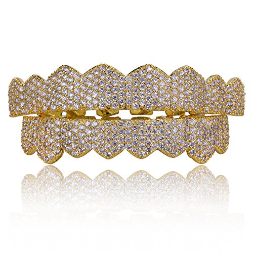 Algopix Similar Product 1 - JINAO 18K Gold Plated Gold Finish 8 Top