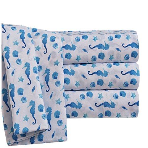 Algopix Similar Product 9 - Waves Sheet Set with Deep Fitting