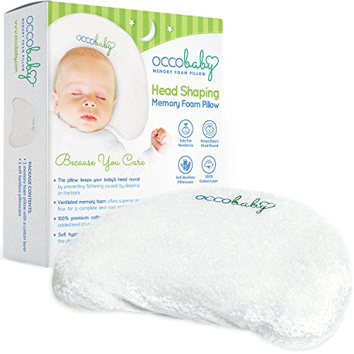 Algopix Similar Product 13 - OCCObaby Baby Head Shaping Pillow