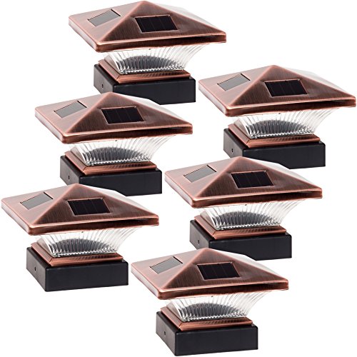 Algopix Similar Product 15 - 6 Pack Greenlighting Siena Solar Post