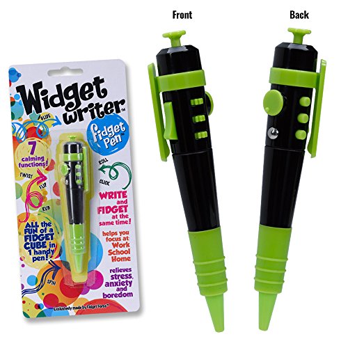 Algopix Similar Product 7 - Widget Writer Green Fidget Pen  The