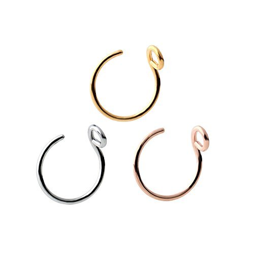 Algopix Similar Product 18 - ABOZY Nose Hoop Ring Body Jewelry