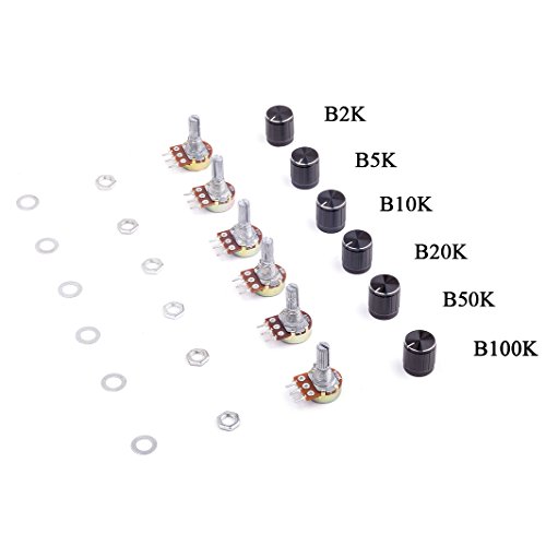 Algopix Similar Product 20 - Cylewet 6Pcs B2K B5K B10K B20K B50K