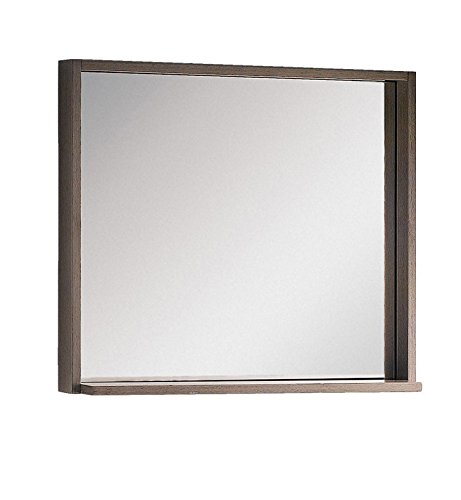 Algopix Similar Product 5 - Fresca Allier 30 Gray Oak Mirror with