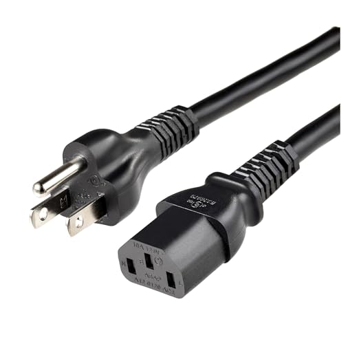 Algopix Similar Product 13 - Amazon Basics PC Power Cord 10 feet