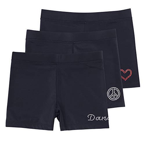 Algopix Similar Product 8 - Lucky  Me Girls Dance Shorts for