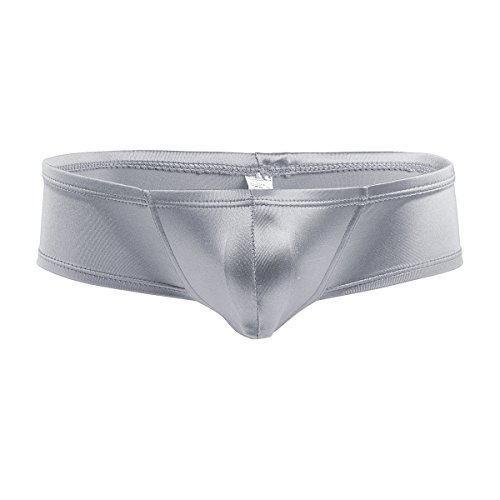 Algopix Similar Product 3 - iEFiEL Mens Shiny Cap Cover Bulge Pouch