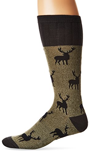 Algopix Similar Product 15 - Socksmith Stag Green One Size