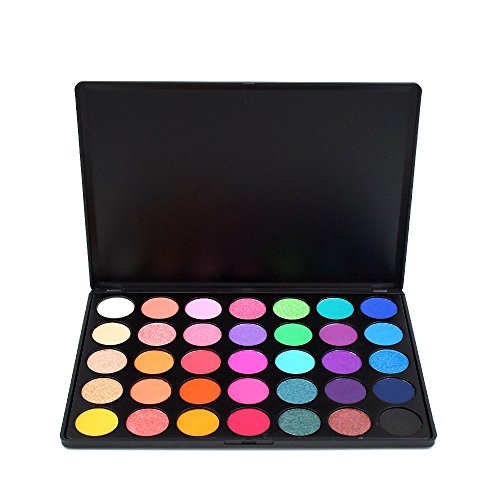 Algopix Similar Product 3 - MISKOS 35 Colors Eyeshadow Palette