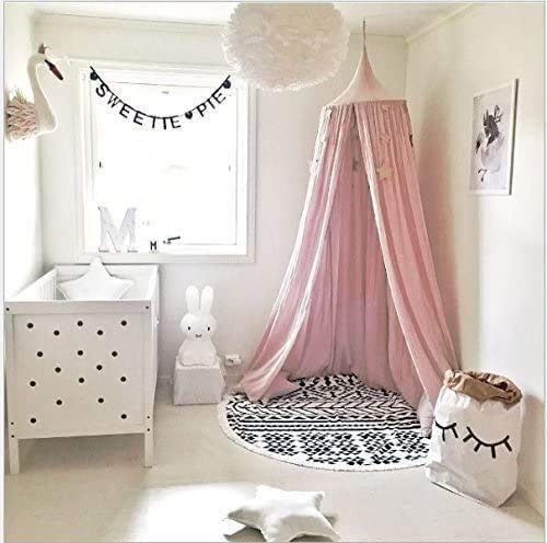 Algopix Similar Product 1 - ONMIER Girls Princess Bed Canopy