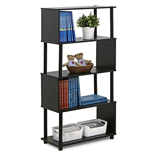 Algopix Similar Product 10 - Furinno 5-Tier Flexi Rack, Espresso