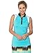 Algopix Similar Product 4 - Chase54 Womens Harlem Sleeveless Polo