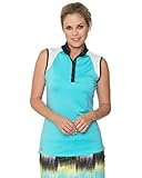 Algopix Similar Product 15 - Chase54 Womens Harlem Sleeveless Polo