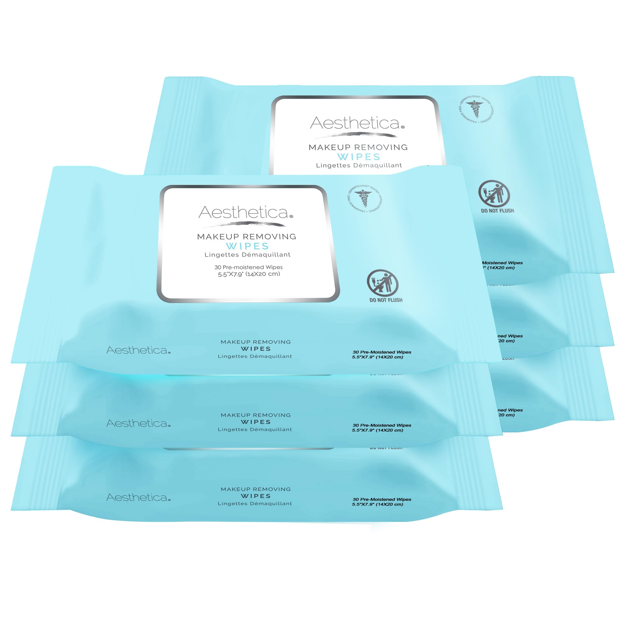 Algopix Similar Product 4 - Aesthetica Makeup Removing Wipes  Face