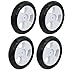 Algopix Similar Product 16 - uxcell 4pcs 140mm Dia Plastic Single