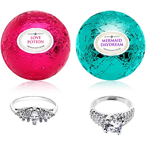 Algopix Similar Product 8 - Mermaid Love Potion Bath Bombs Gift Set