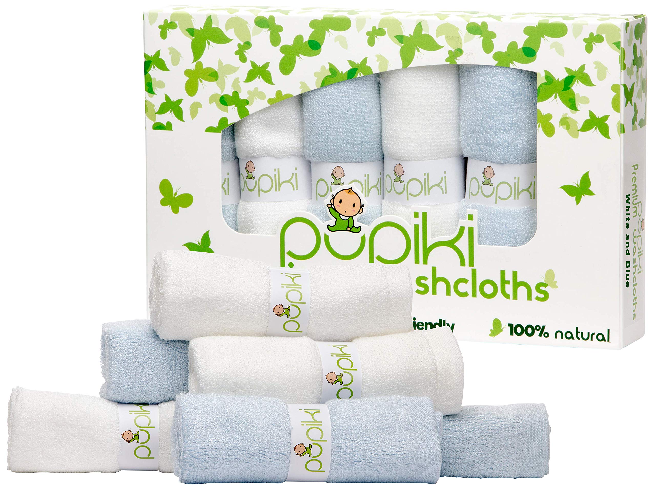 Algopix Similar Product 15 - PUPIKI Baby Washcloths  Soft Baby Wash