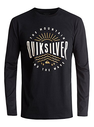 Algopix Similar Product 5 - Quiksilver Classic Mad Wave Long Sleeve