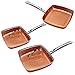 Algopix Similar Product 14 - Copper Chef NonStick Square Fry Pan