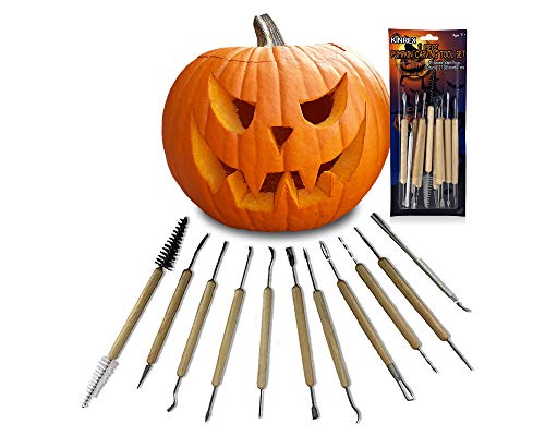Algopix Similar Product 17 - Halloween Pumpkin Carving Tool Kit 