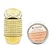 Algopix Similar Product 5 - Gifbera Standard Gold Foil Cupcake