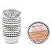 Algopix Similar Product 6 - Gifbera Standard Silver Foil Cupcake