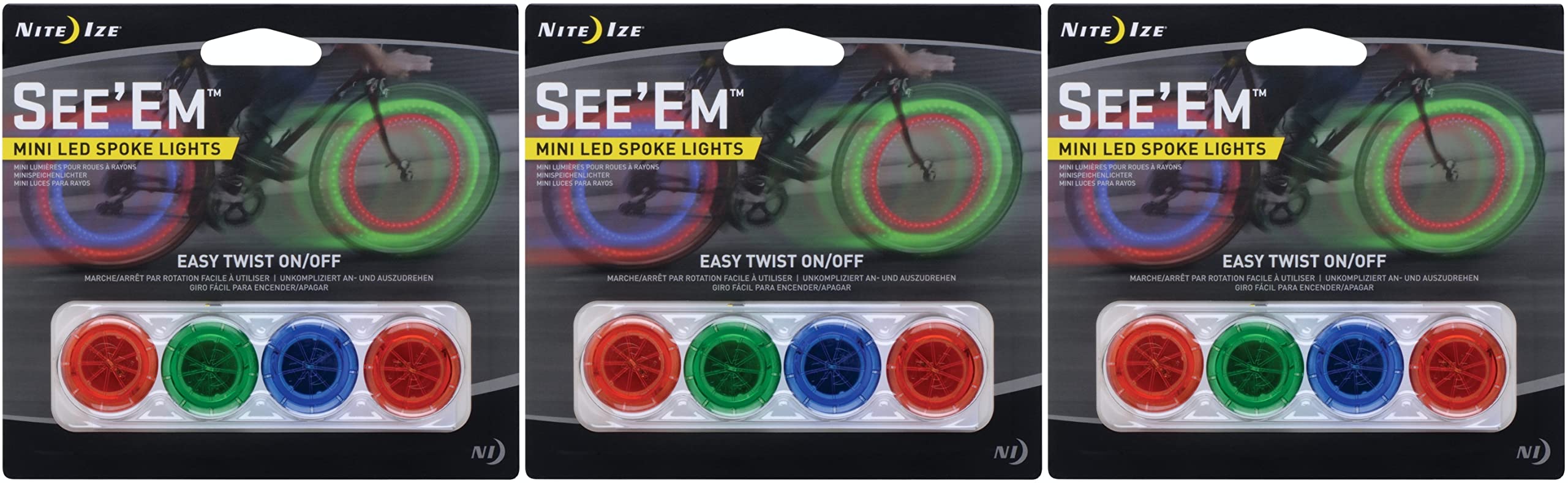 Algopix Similar Product 20 - Nite Ize SeeEm Plastic LED Bike Light