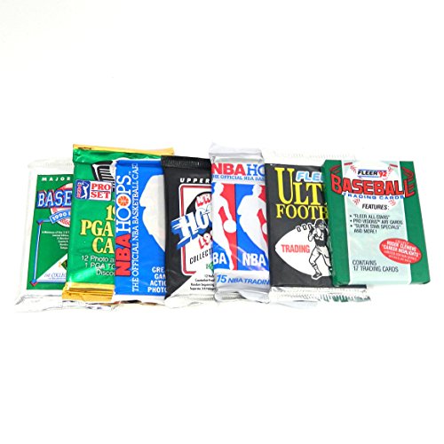 Algopix Similar Product 19 - Vintage MultiSport Unopened Pack Lot
