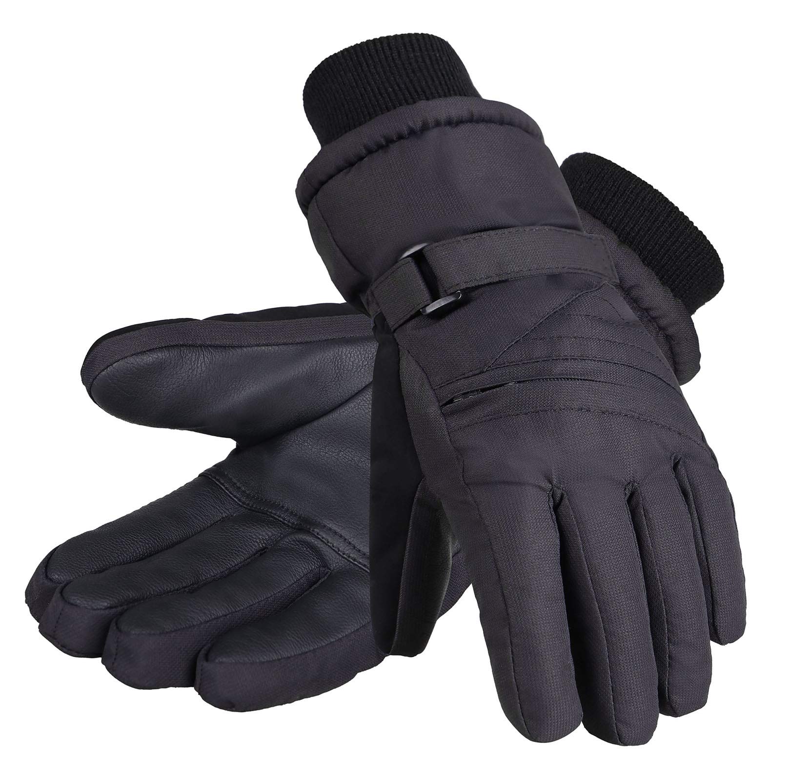 Algopix Similar Product 10 - ANDORRA Girls Ski Gloves Waterproof