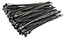 Algopix Similar Product 5 - 100 Pack of Black Cable Ties  100mm x
