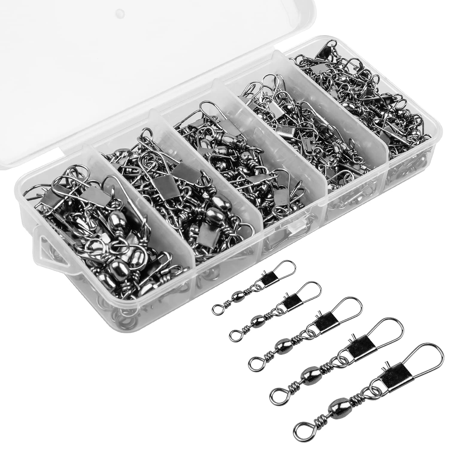Algopix Similar Product 2 - ReeMoo 200PCS Fishing Rolling Ball