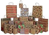 Algopix Similar Product 11 - Iconikal Foil  Glitter Kraft Christmas