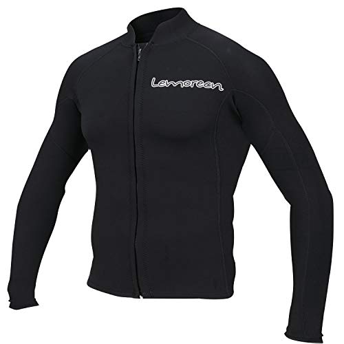 Algopix Similar Product 9 - Lemorecn Mens 2mm Wetsuits Jacket Long