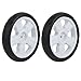 Algopix Similar Product 11 - uxcell 2pcs 185mm Dia Plastic Single