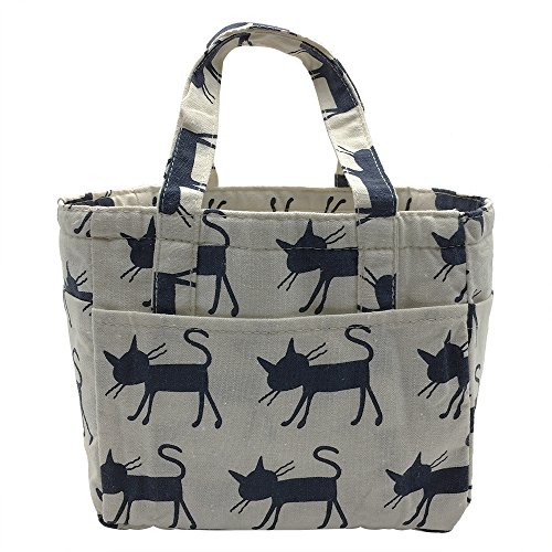 Algopix Similar Product 6 - Insulated Lunch Bag Reusable Sling