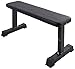 Algopix Similar Product 3 - Amazon Basics Flat Weight Bench, Black