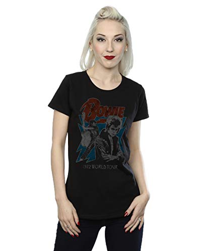 Algopix Similar Product 5 - David Bowie Womens Tour 72 TShirt