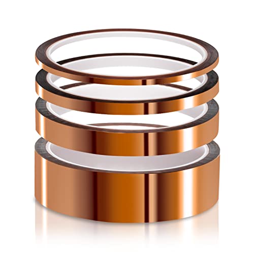 Algopix Similar Product 18 - ELEGOO High Temp Tape 4 Pack Polyimide