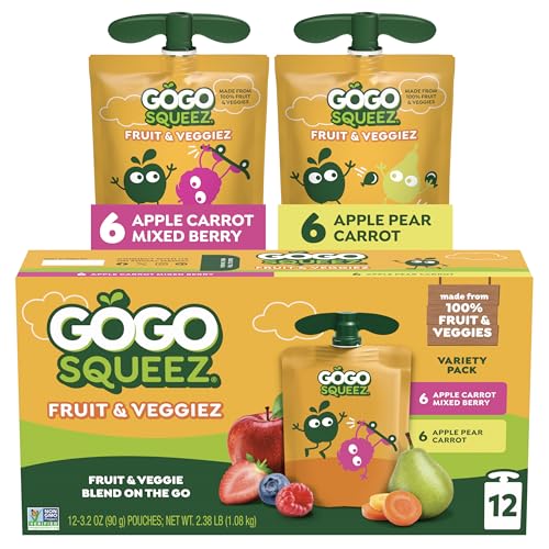 Algopix Similar Product 19 - GoGo squeeZ No Sugar Added Fruit
