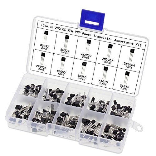 Algopix Similar Product 10 - Aussel 10Values 200PCS NPN PNP