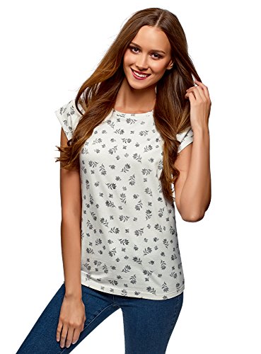 Algopix Similar Product 12 - oodji Ultra Womens Printed Cotton
