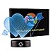 Algopix Similar Product 11 - 3D Optical Illusion Night Light  7 LED