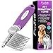 Algopix Similar Product 19 - Poodle Dematting Fur Rake Comb Brush