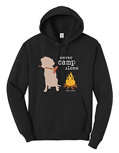 Algopix Similar Product 12 - Dog is Good Hoodie Never Camp Alone